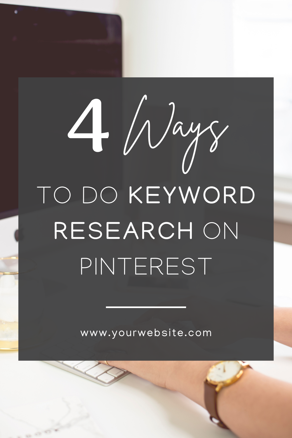 how to do keyword research on pinterest